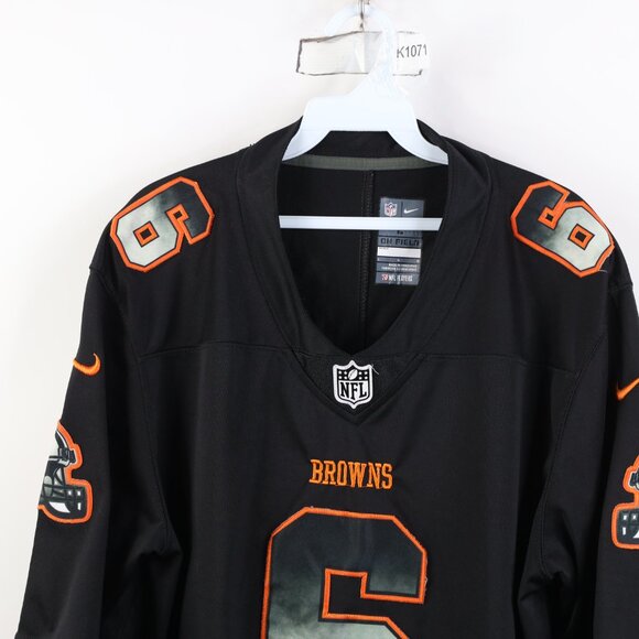 Nike On Field Mens Large Baker Mayfield Cleveland Browns Football Jersey Black 6 - Picture 2 of 16